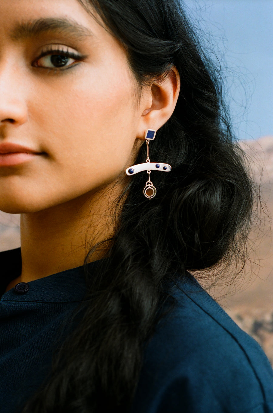 Malalai Earrings I Silver