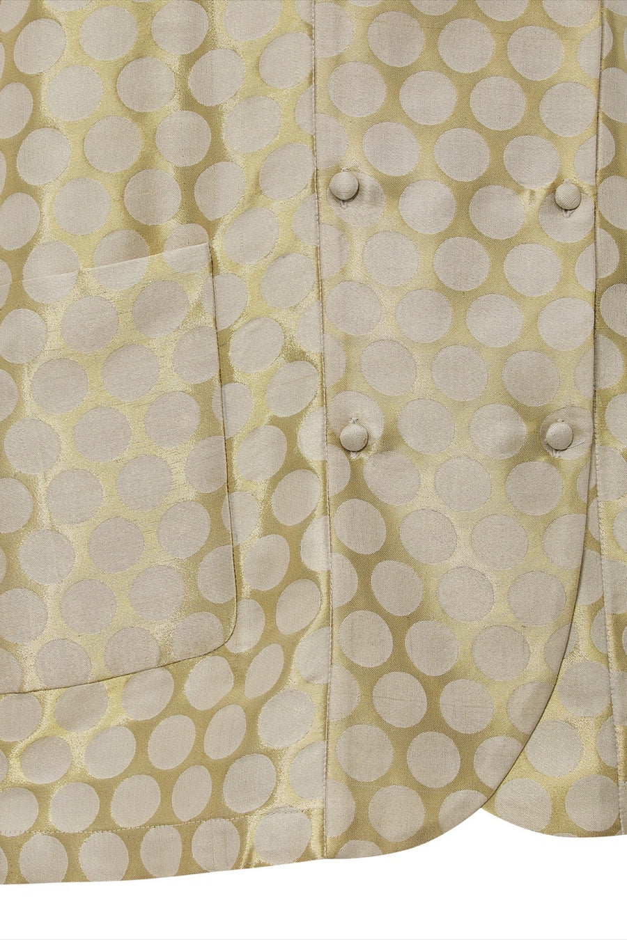 Frida Silk Dot Jacket